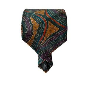 Desert Designs Southwestern 100% Italian Silk Men's‎ Tie Made In USA